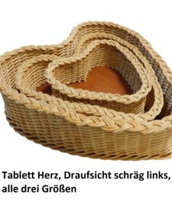 Tablett Herz - 3